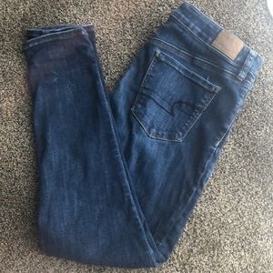 American Eagle super super stretch hi rise jegging